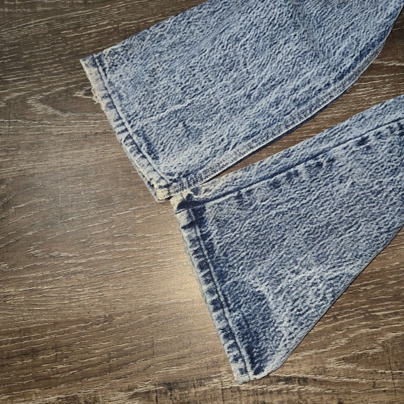 VINTAGE Rocky Mountain Jeans – High Rise Acid Wash – Size 31/11 – Made in USA - Picture 10 of 11